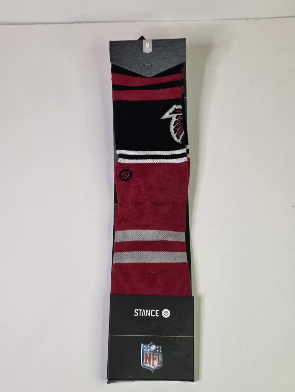 Brand New Stance NFL Atlanta Falcons Crew Socks Mens Medium (6-8.5)